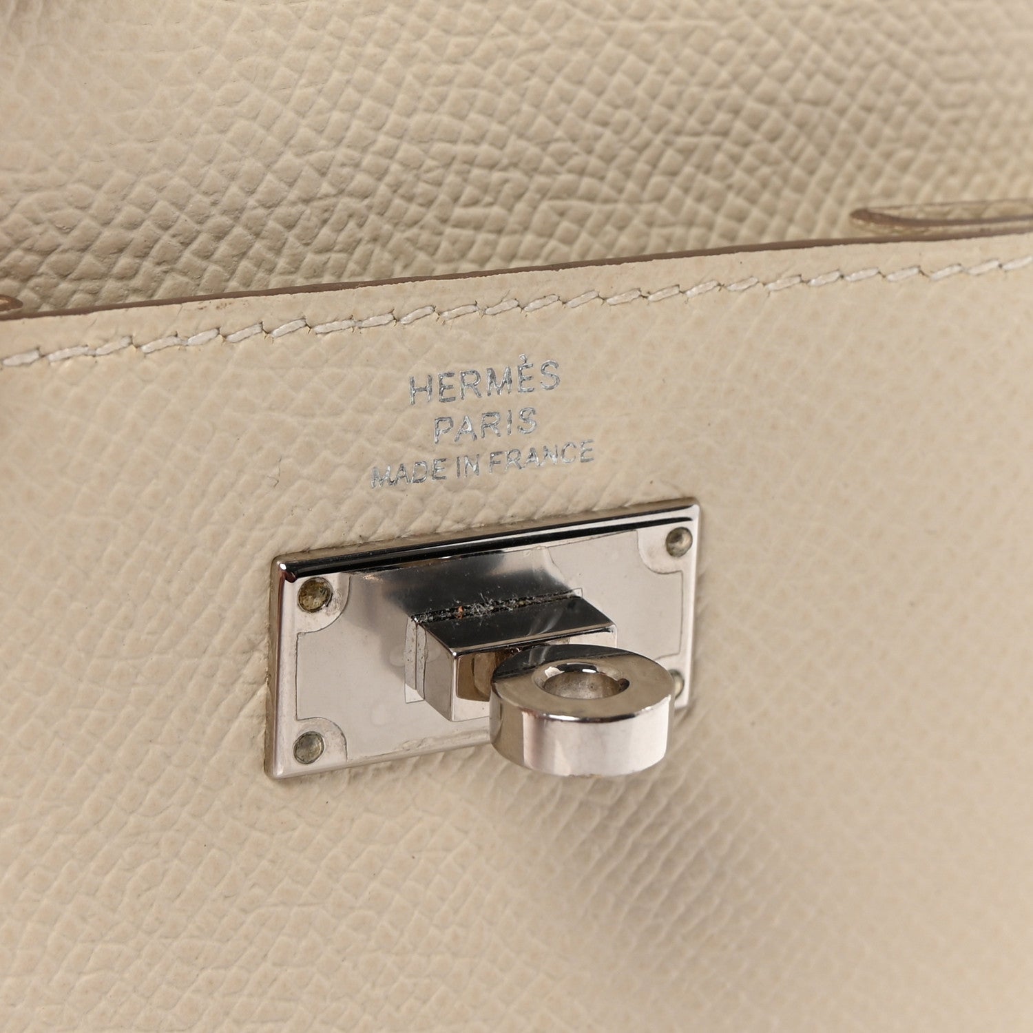 Hermes Epsom Kelly Pocket Compact Wallet Craie 6 of 7