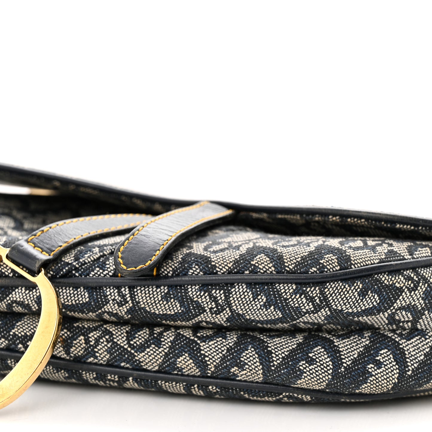 Monogram Saddle Bag Blue