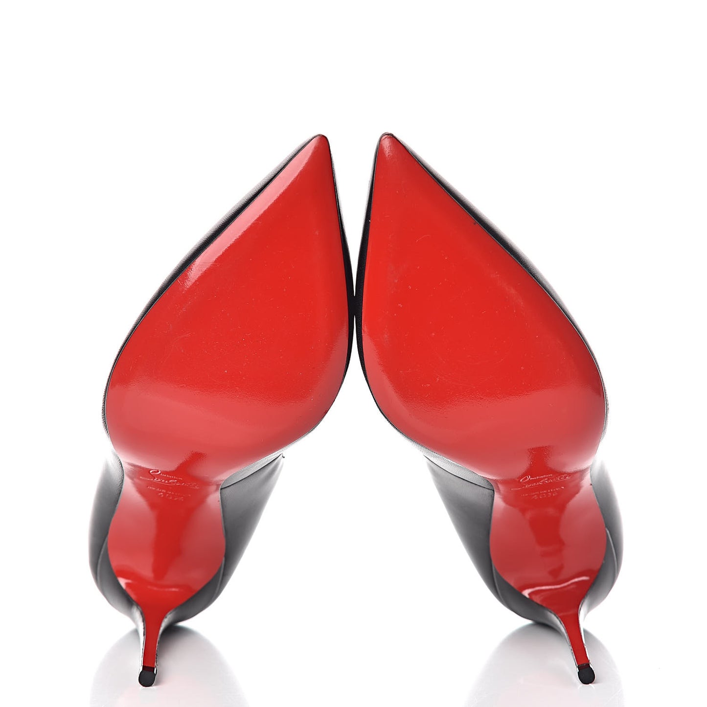 Shiny Nappa Victorina 100 Pumps 40.5 Black