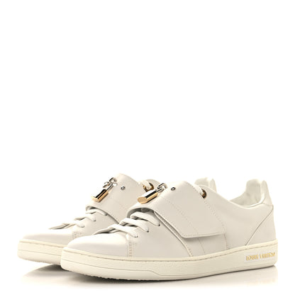 Louis Vuitton Calfskin Front Row Sneaker 36.5 White 4 of 8