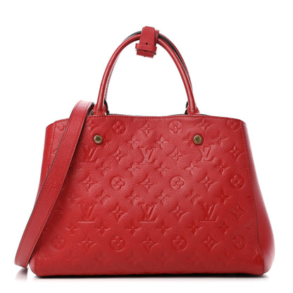 Louis Vuitton Empreinte Montaigne MM Cherry 1 of 4