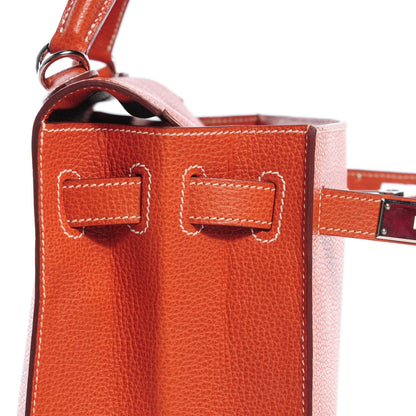 Hermes Vache Liegee Kelly Sellier 32 Brique 14 of 24