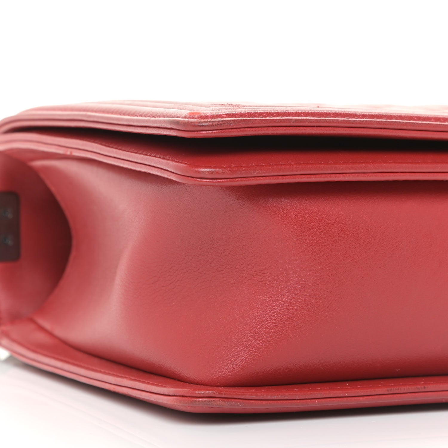 Chanel Lambskin Quilted New Medium Boy Flap Red 5 of 17