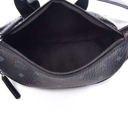 MCM Visetos Stark Belt Bag Black 6 of 9