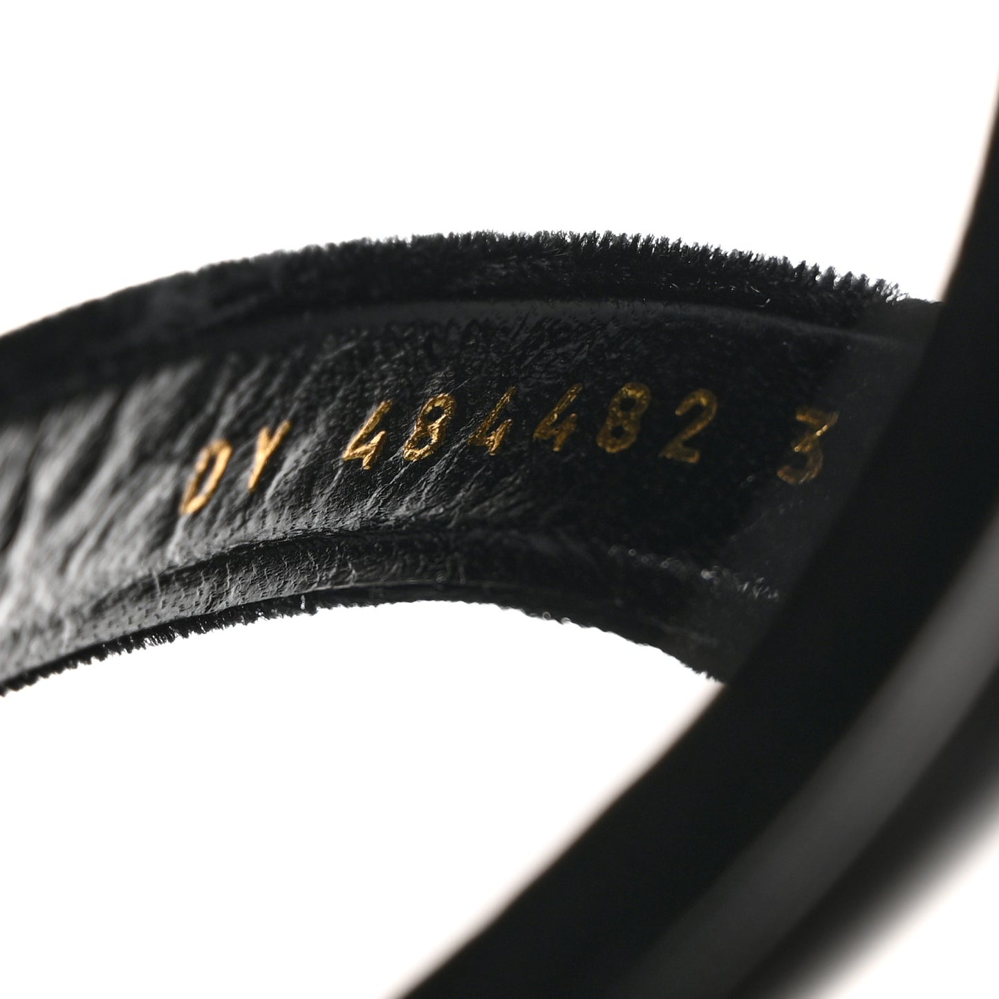 Velvet Amber 105 Ankle Strap Sandals 38.5 Black