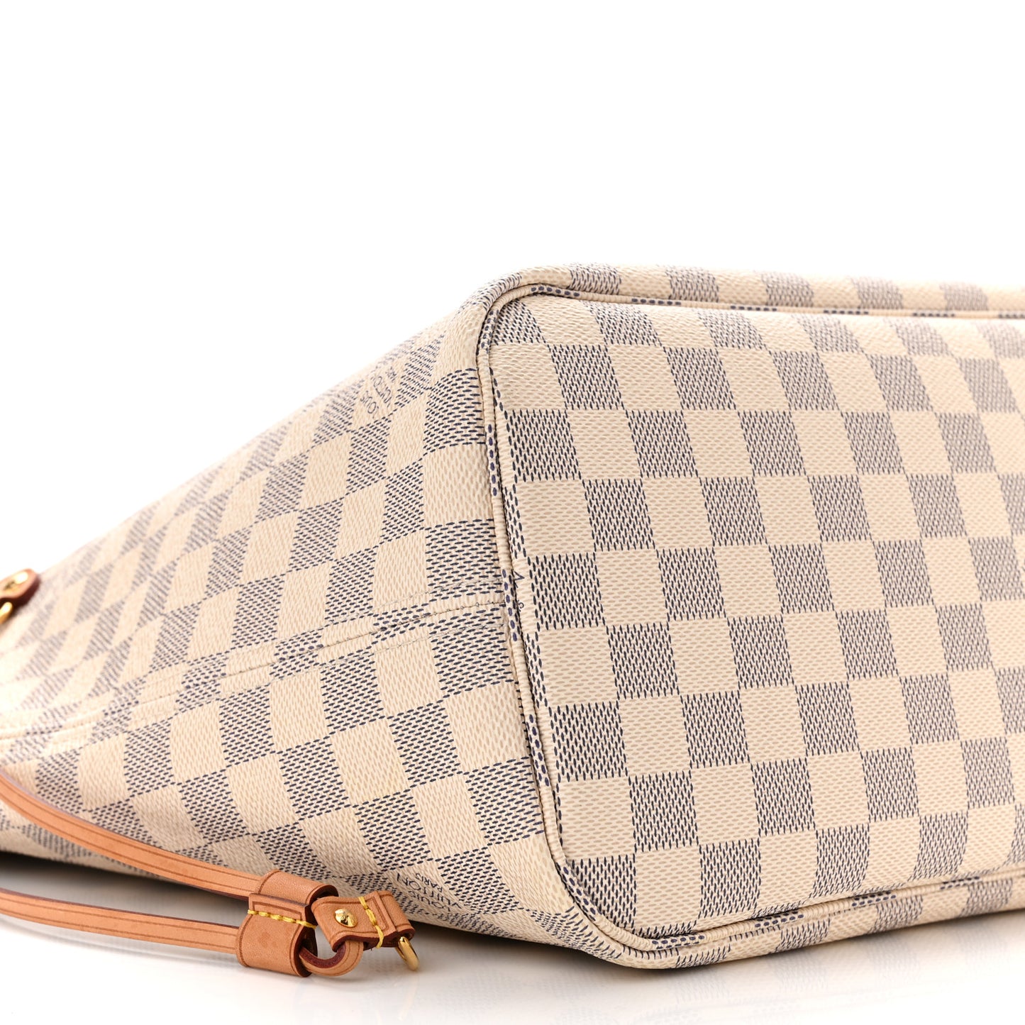 Damier Azur Neo Neverfull MM Rose Ballerine