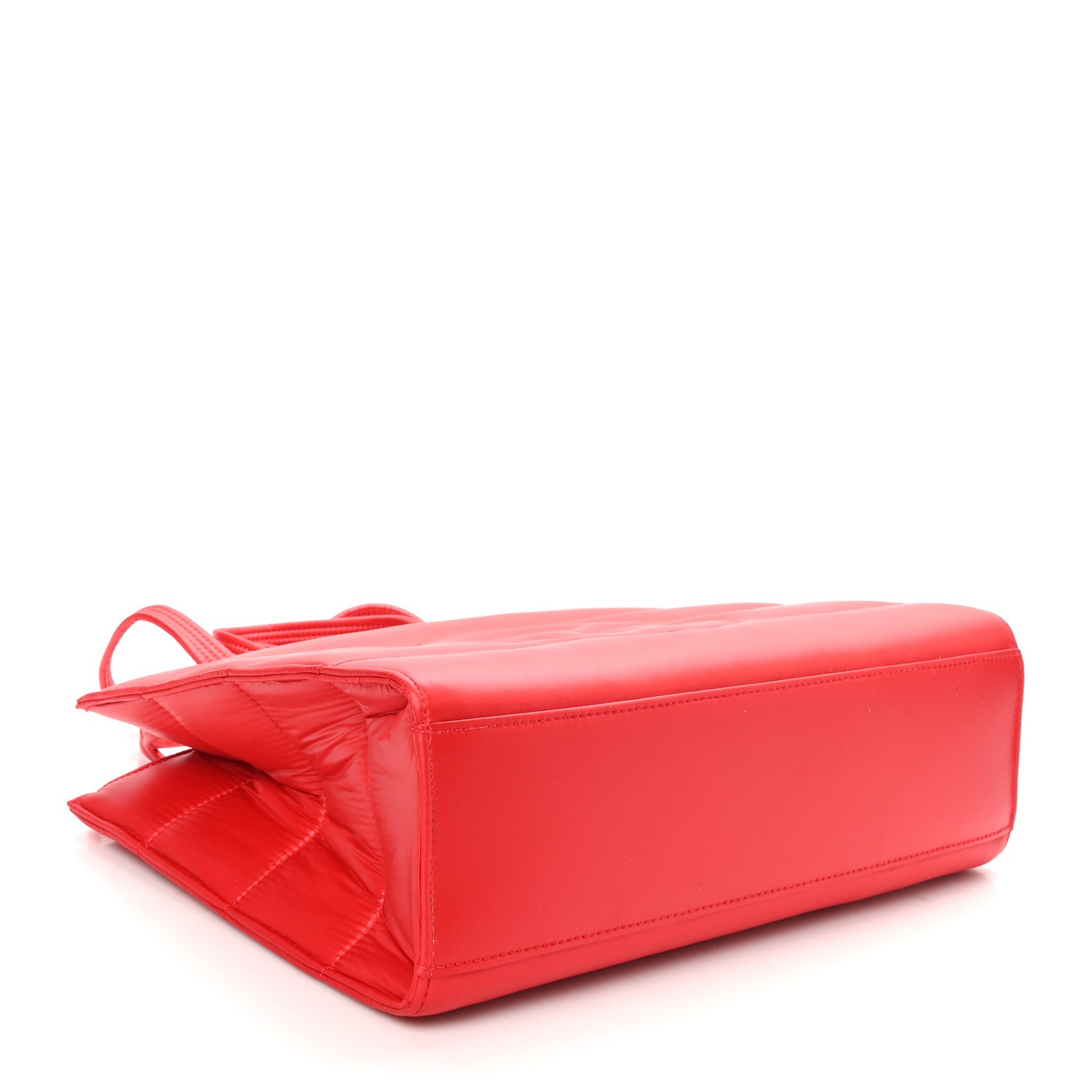 Telfar Nylon Medium Puff Shopping Bag Red 4 of 9