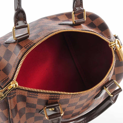 Louis Vuitton Damier Ebene Speedy Bandouliere 25 5 of 8