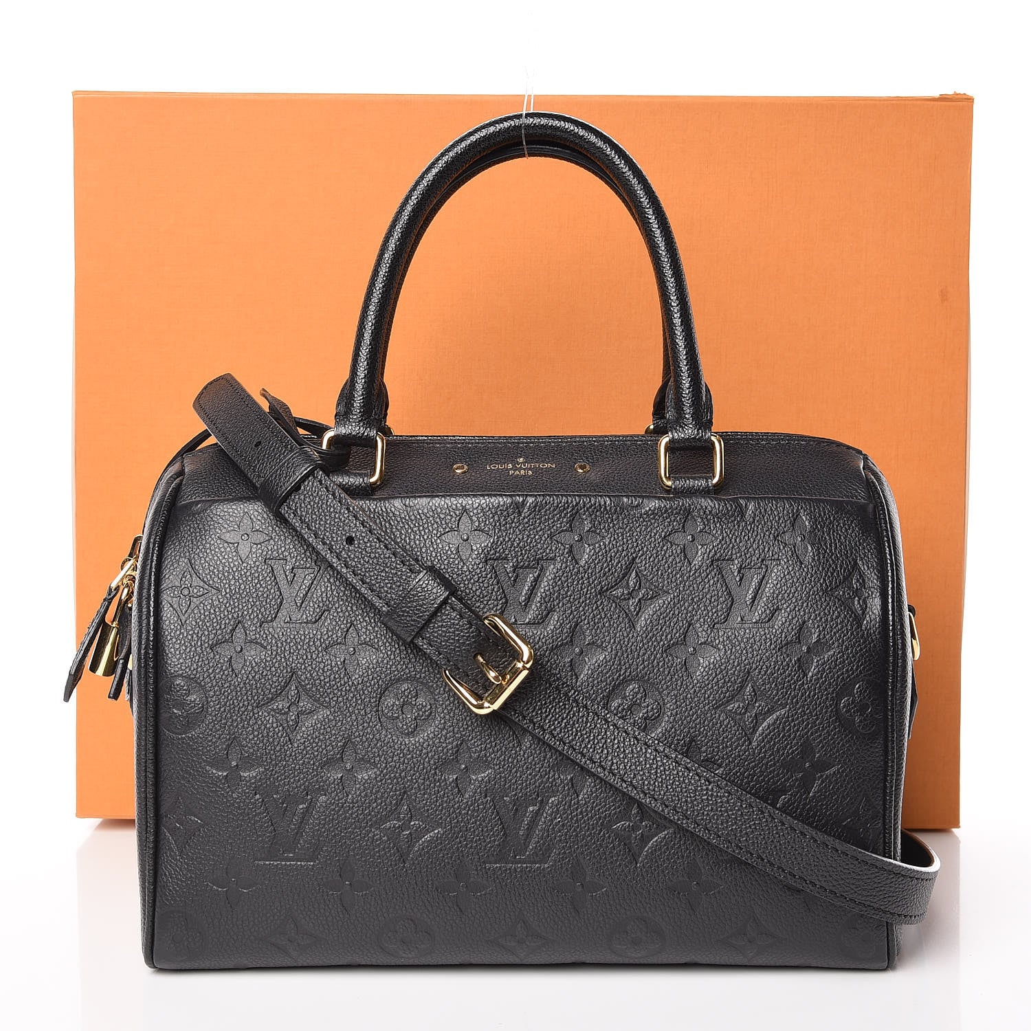 Louis Vuitton Empreinte Speedy Bandouliere 25 NM Black 11 of 11