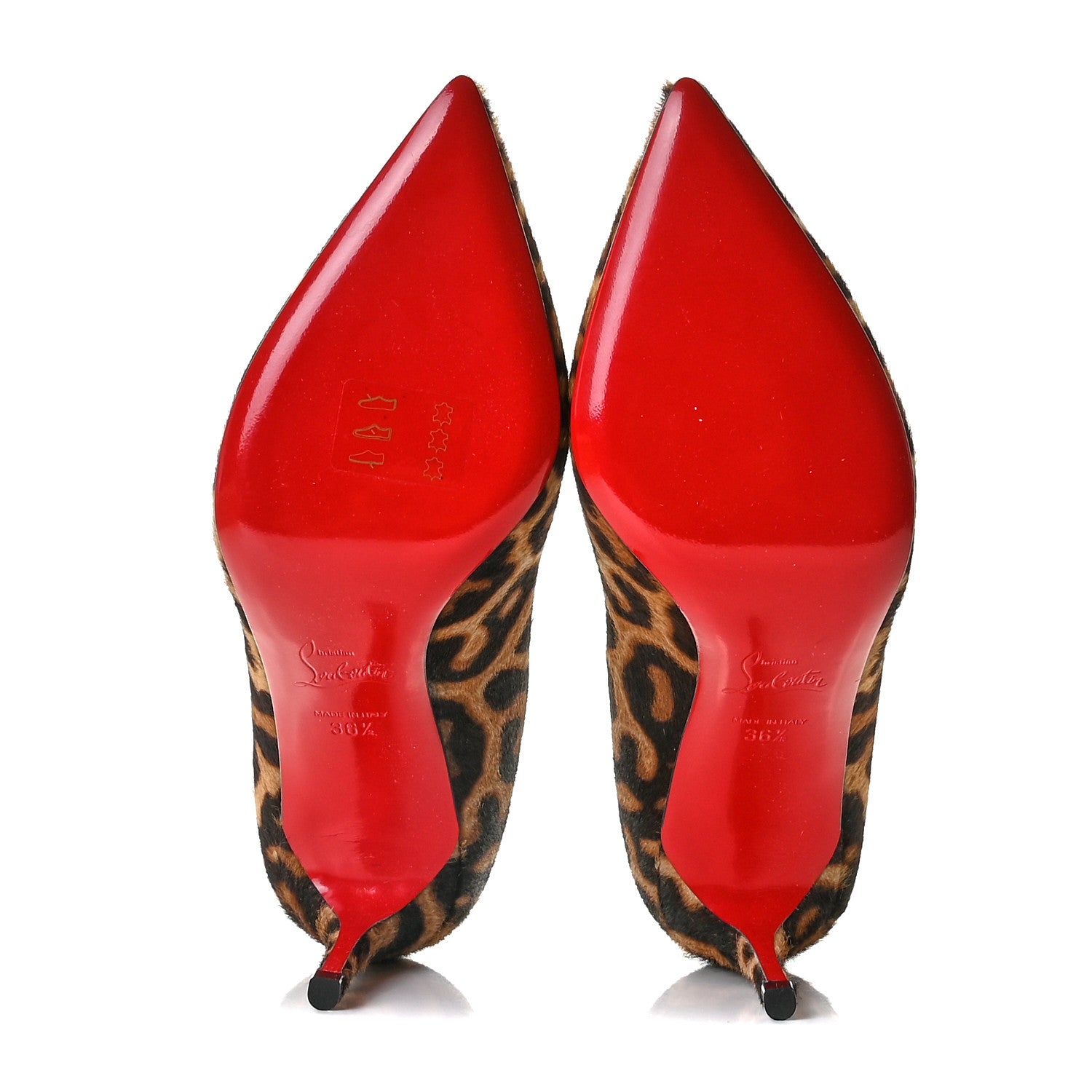 Christian Louboutin Pony Hair Jaguar Print Pigalle 85 Pumps 36.5 Brown 7 of 12