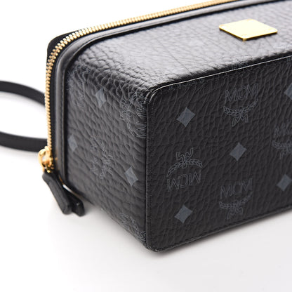 MCM Visetos Vanity Case Black 7 of 9