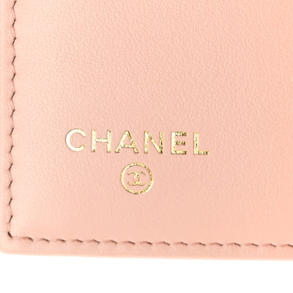 Chanel Caviar Quilted Medium Flap Wallet Light Pink 6 of 13