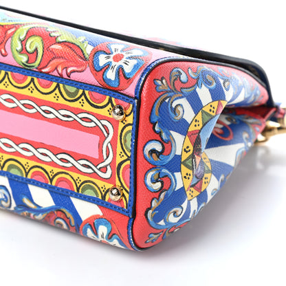 Dolce & Gabbana Dauphine Court Print Medium Miss Sicily Satchel Multicolor 15 of 17