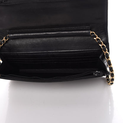 Chanel Caviar Timeless CC Wallet On Chain WOC Black 5 of 17