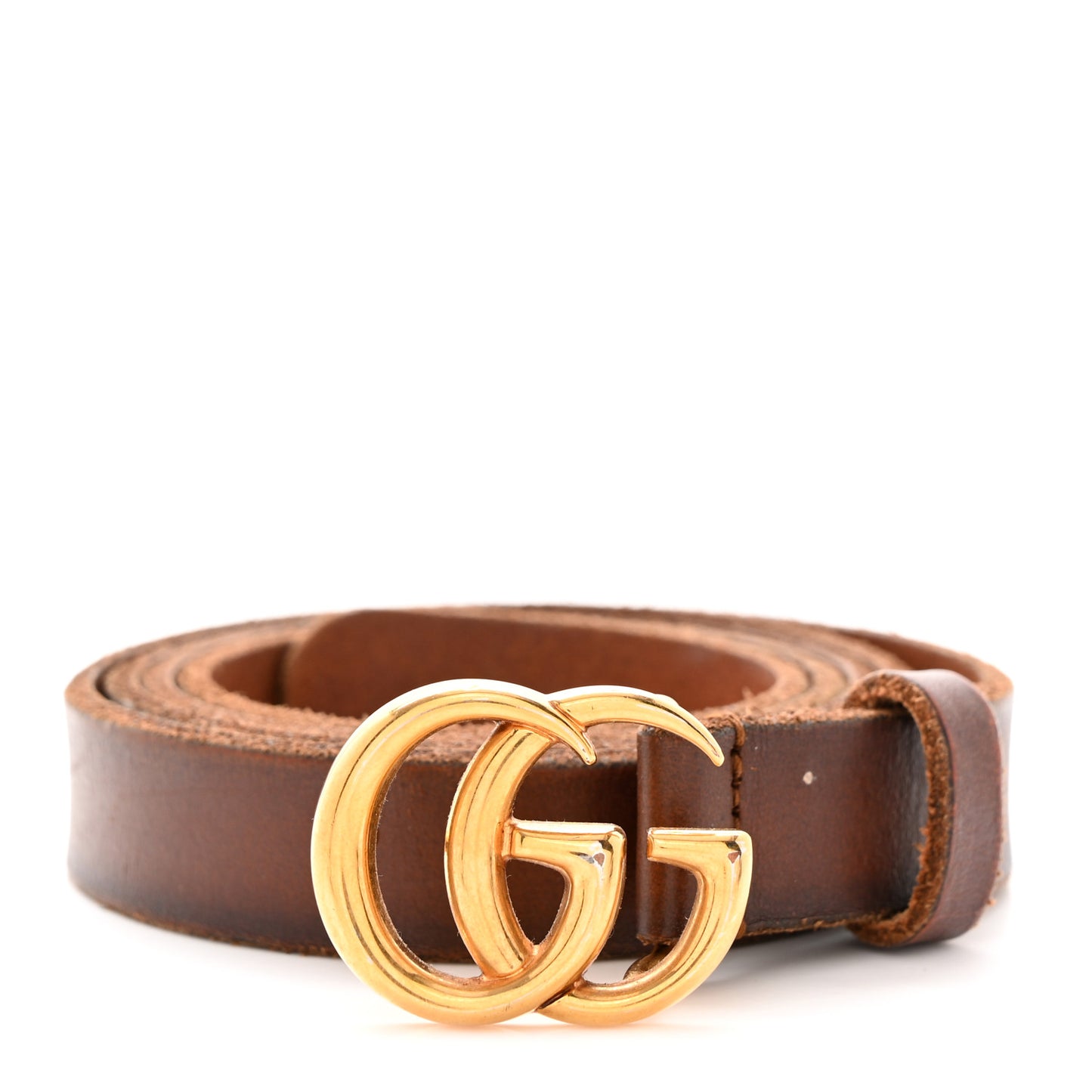 Faded Calfskin Double G 20mm Belt 95 38 Cuir