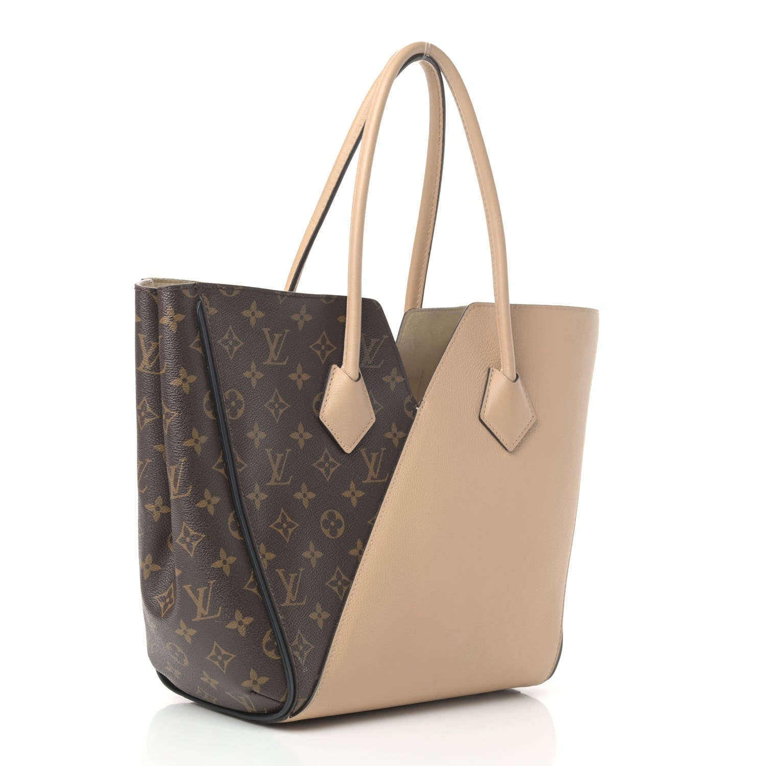 Louis Vuitton Calfskin Monogram Kimono Tote Dune 2 of 8
