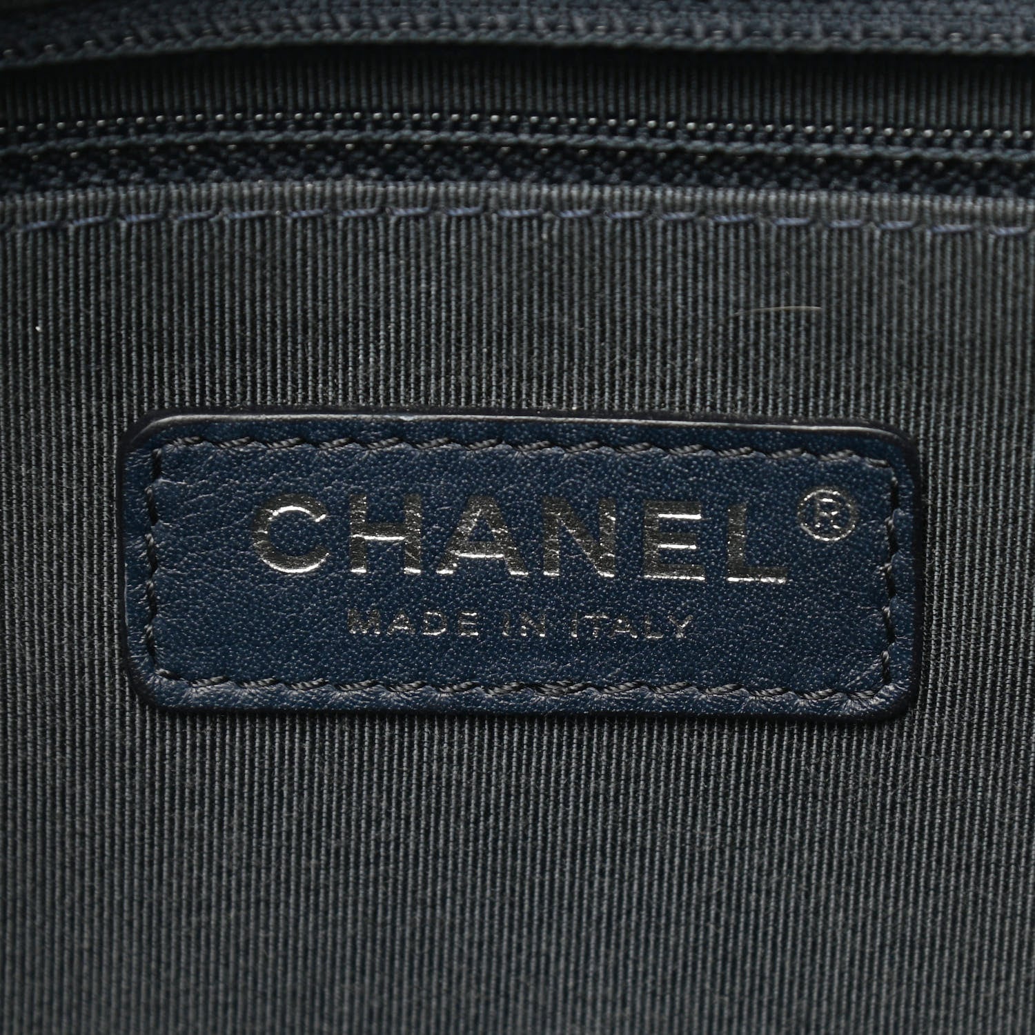 Chanel Aged Calfskin Quilted Medium Gabrielle Hobo Blue 5 of 8