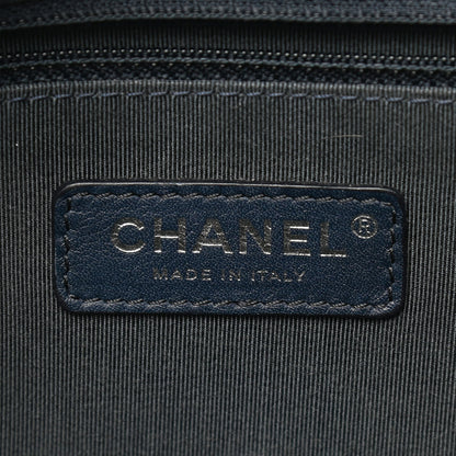 Chanel Aged Calfskin Quilted Medium Gabrielle Hobo Blue 5 of 8