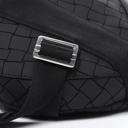 Bottega Veneta Nappa Intrecciato Carved Panels Belt Bag Black 9 of 14