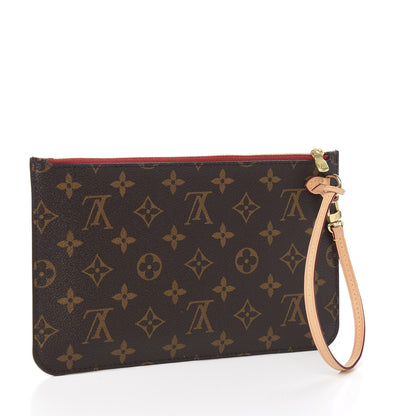 Louis Vuitton Monogram Neverfull MM GM Pochette Cherry 2 of 6