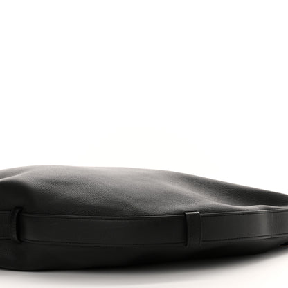 Celine Supple Calfskin Medium Strap Leandre Shoulder Bag Black 9 of 9