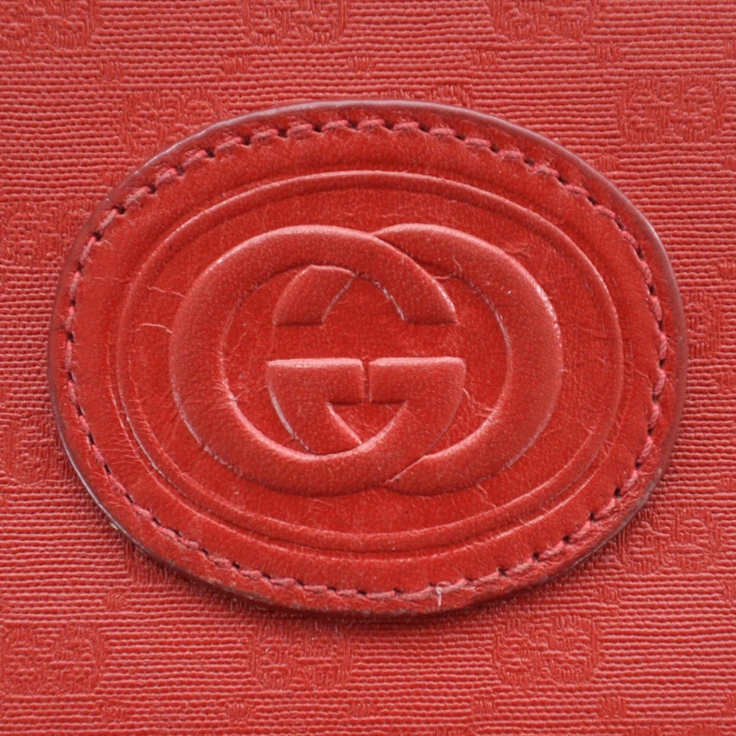 Monogram Bag Red