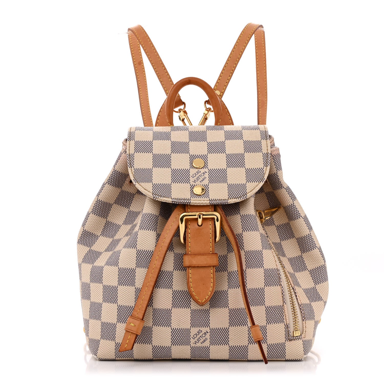 Louis Vuitton Damier Azur Sperone BB Backpack 1 of 16