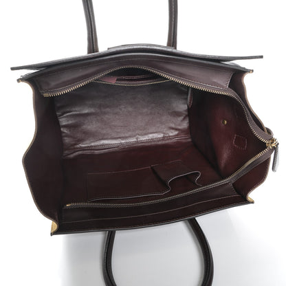 Celine Python Smooth Calfskin Mini Bi-Color Luggage Natural 5 of 8