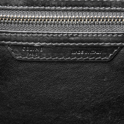 Celine Textured Calfskin Suede Mini Tri-Color Luggage Sand 6 of 8