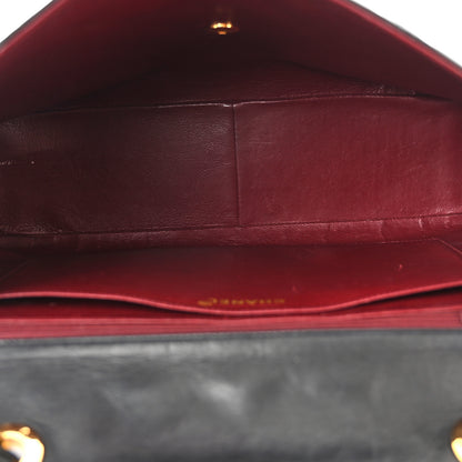 Chanel Lambskin Quilted XL Jumbo Single Flap Black 5 of 14