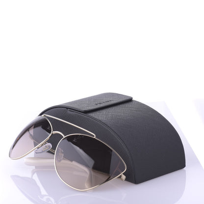 Prada Sunglasses SPR 65V Light Gold 9 of 9