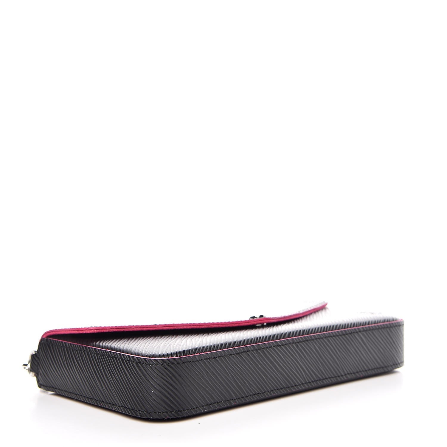 Louis Vuitton Epi Pochette Felicie Black Hot Pink 4 of 10