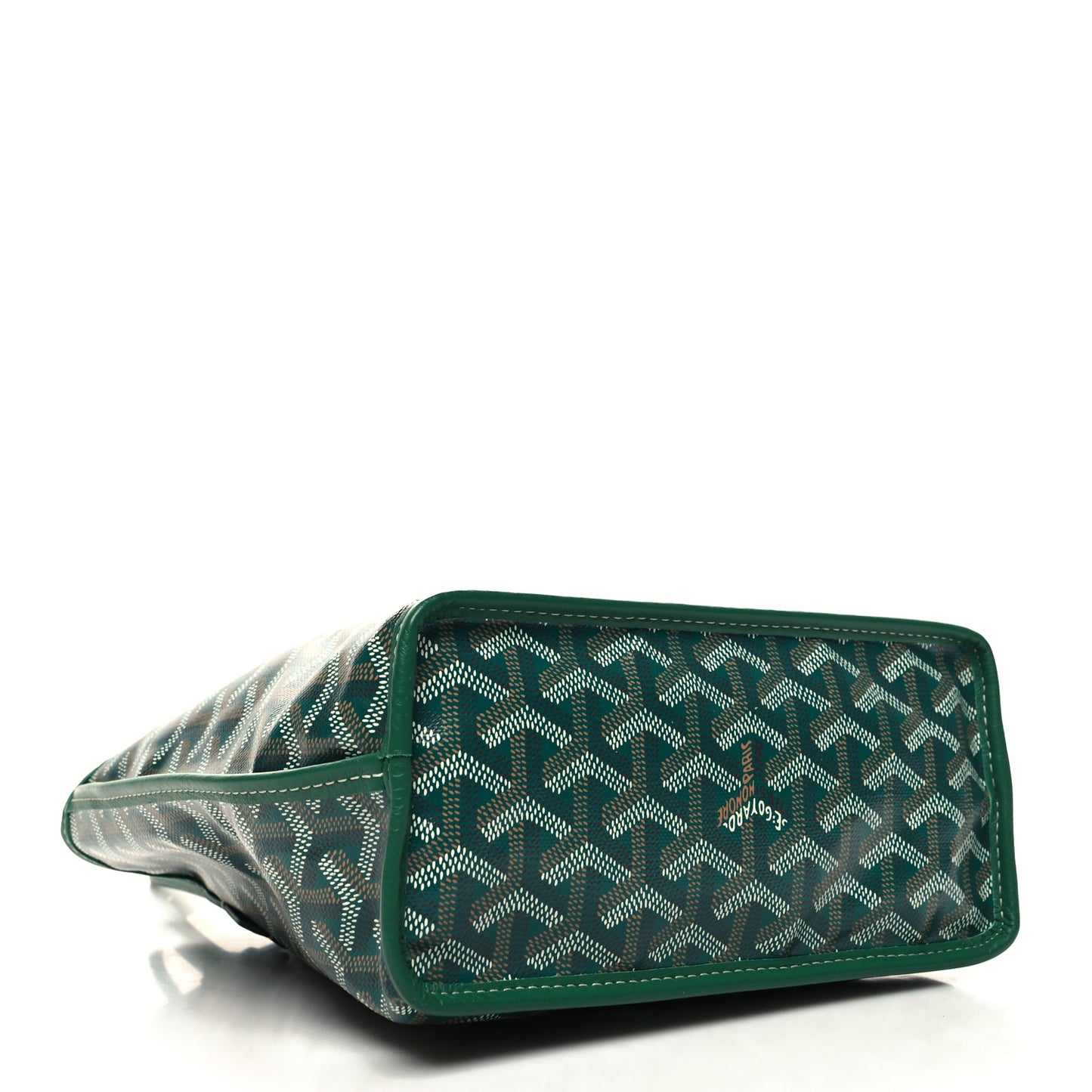 Goyardine Reversible Mini Anjou Green