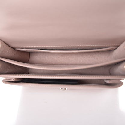 Saint Laurent Calfskin Medium Monogram Sunset Marble Pink 5 of 10