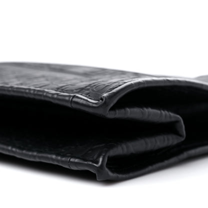 Christian Dior Oblique Calfskin Embossed Large Book Tote Black 8 of 9