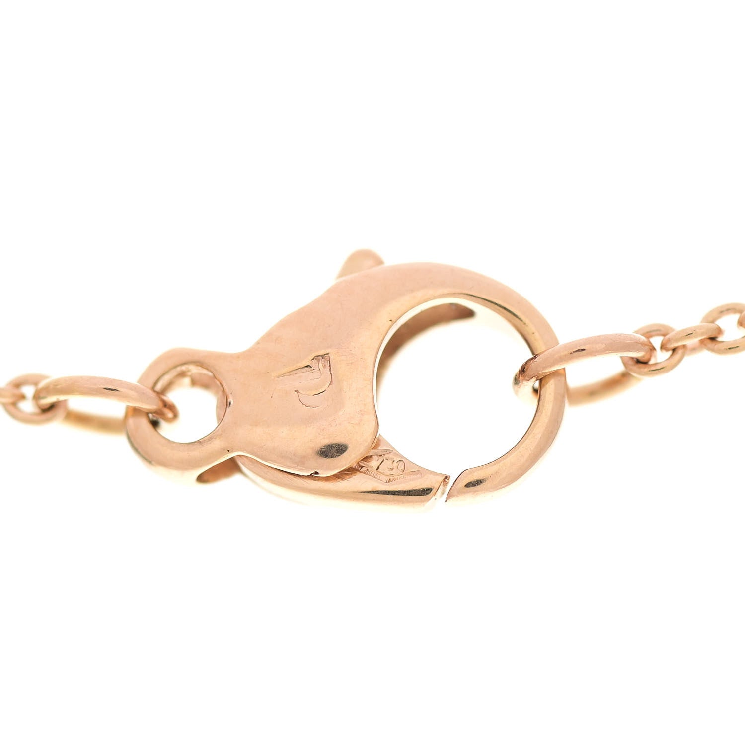 Piaget 18K Rose Gold Diamond Possession Circle Pendant Necklace 5 of 6