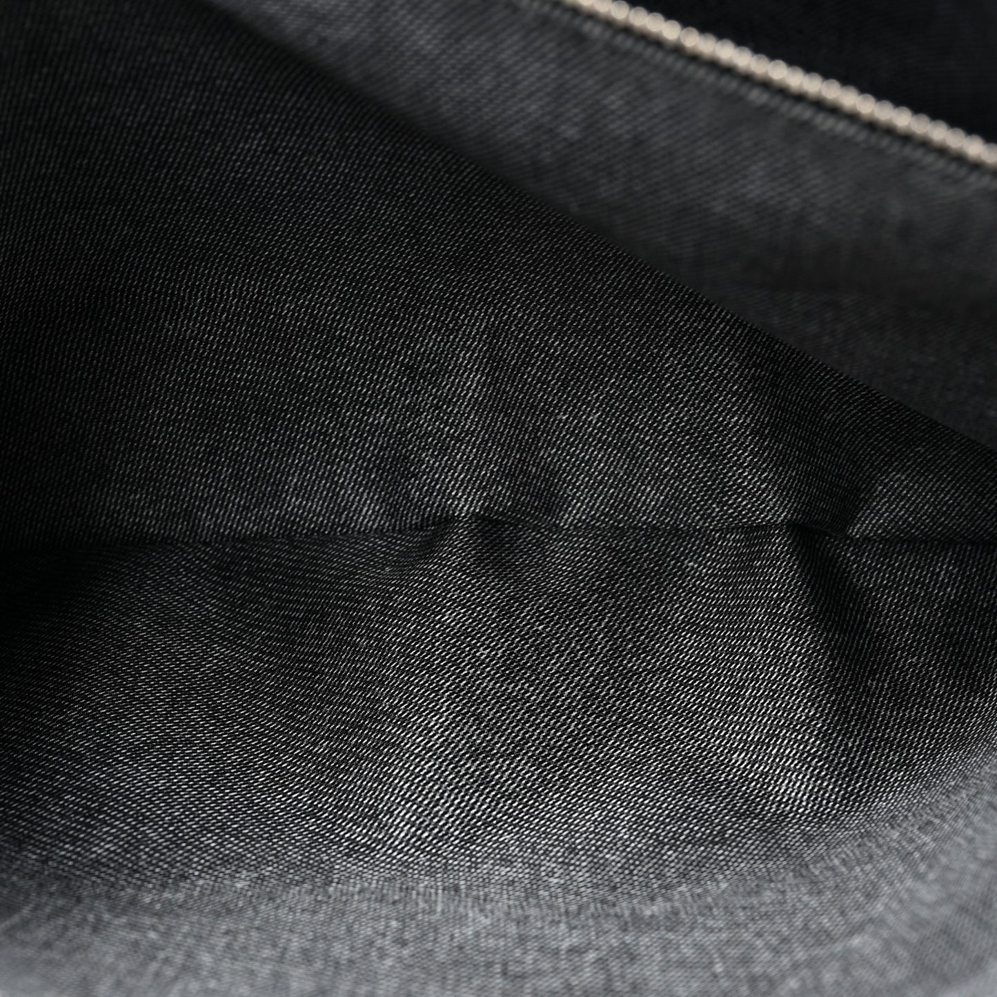 Lambskin Embossed Monogram Coussin MM Black Gray