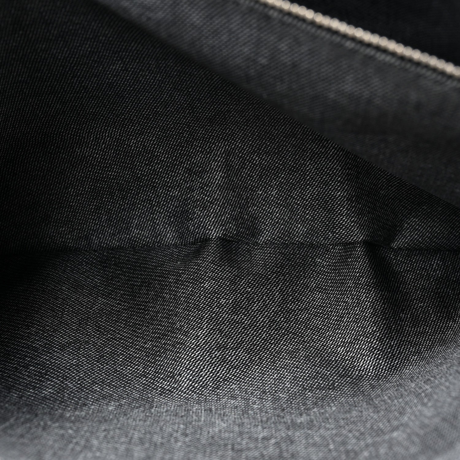 Louis Vuitton Lambskin Embossed Monogram Coussin MM Black Gray 6 of 10