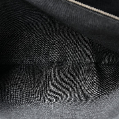 Louis Vuitton Lambskin Embossed Monogram Coussin MM Black Gray 6 of 10
