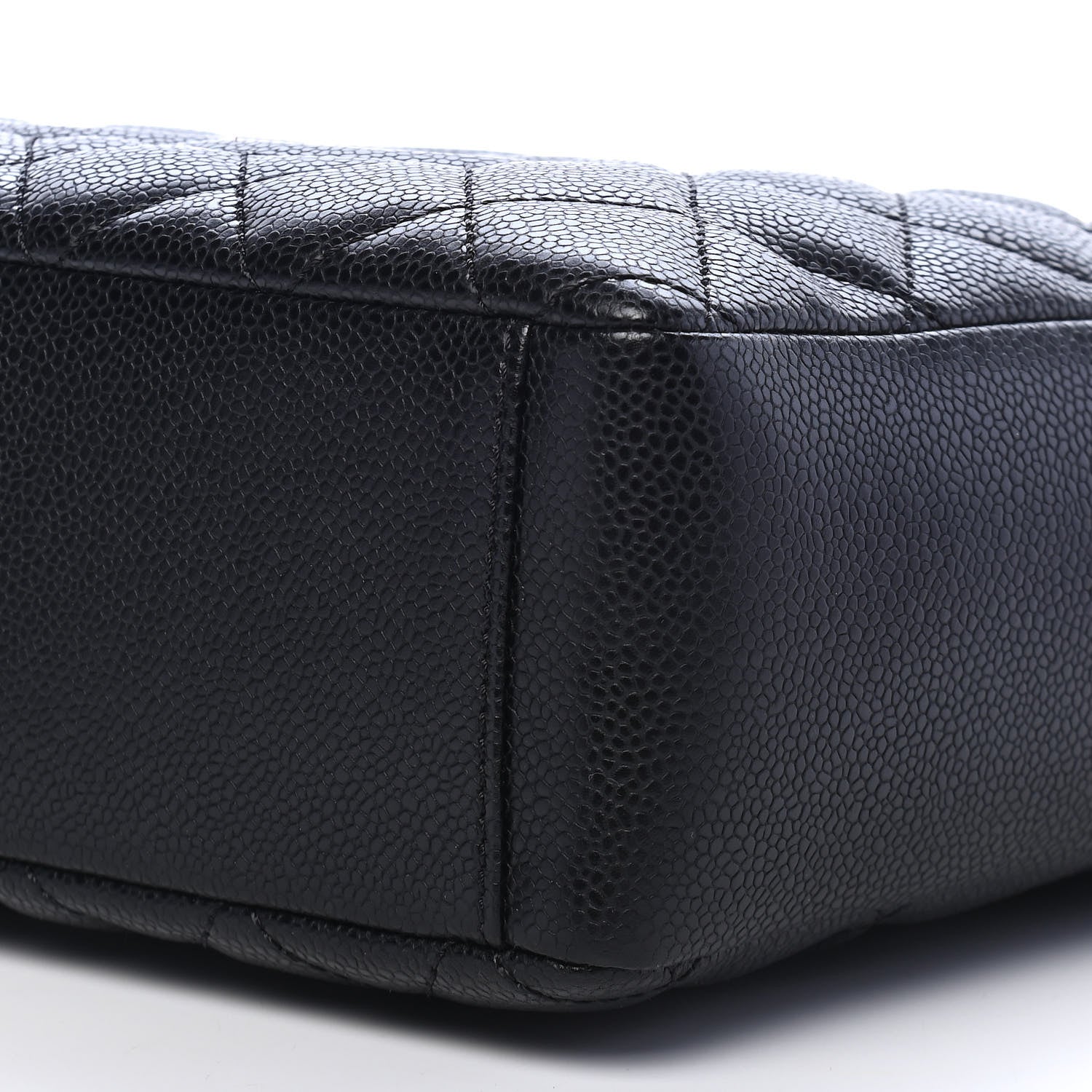 Chanel Caviar Quilted Petit Shopping Tote PST Black 9 of 9