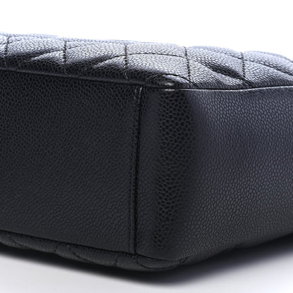 Chanel Caviar Quilted Petit Shopping Tote PST Black 9 of 9
