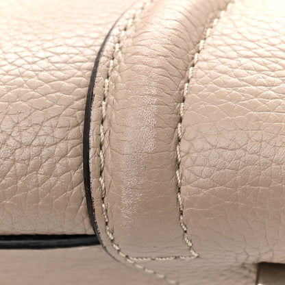Celine Drummed Calfskin Mini Luggage Dune 13 of 15