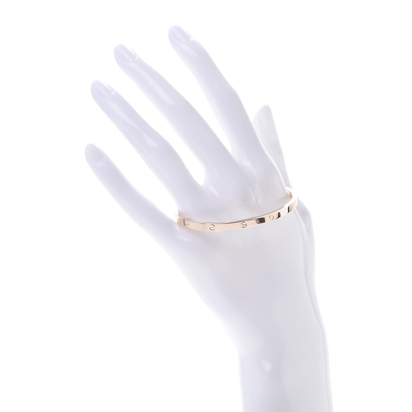 18K Pink Gold Small LOVE Bracelet 17
