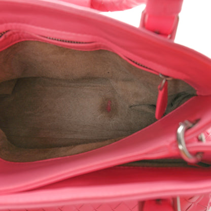 Bottega Veneta Calfskin Intrecciato Mini Roma Pink 5 of 12