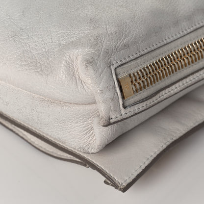 Tom Ford Ramskin Small Alix Padlock Zip Shoulder Bag White 12 of 17