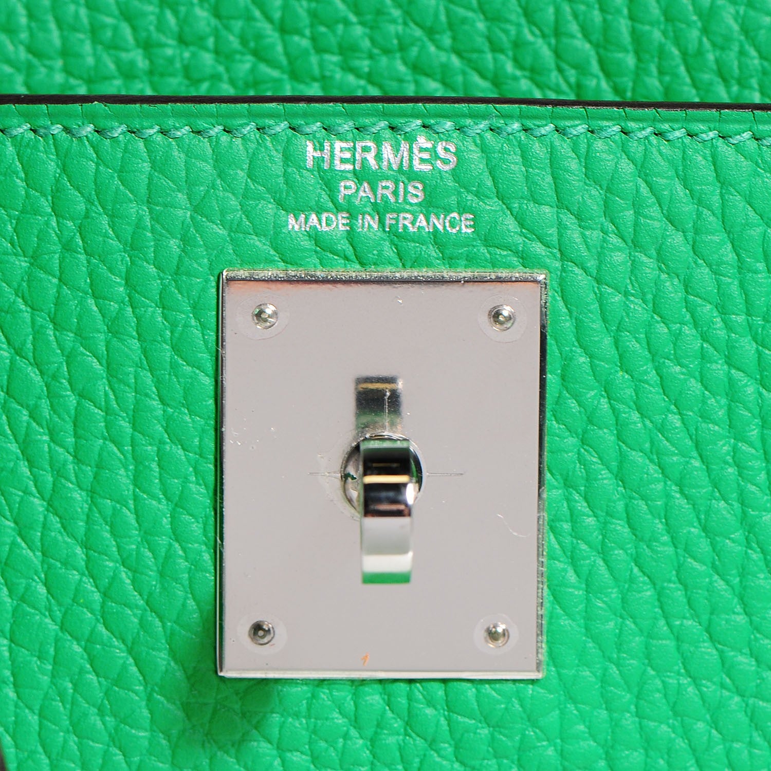 Hermes Taurillon Clemence Kelly Retourne 28 Bambou Bamboo 21 of 26