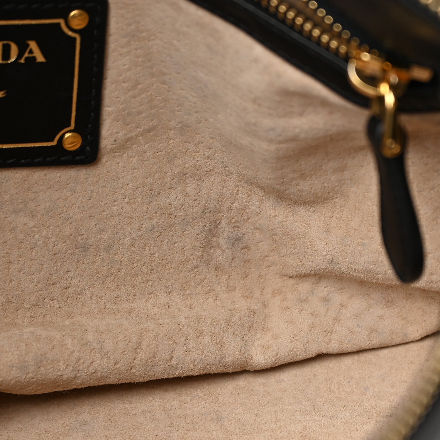 Prada Soft Calf Shopping Satchel Black 17 of 19