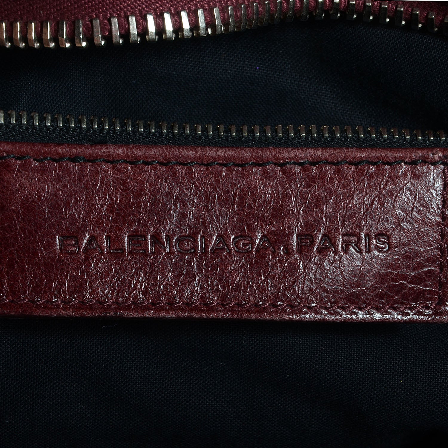 Balenciaga Agneau Giant 21 Silver Hardware Part Time Black Cherry 8 of 11
