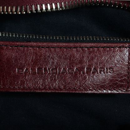 Balenciaga Agneau Giant 21 Silver Hardware Part Time Black Cherry 8 of 11