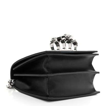 Alexander McQueen Calfskin Knuckle Crossbody Black 4 of 9